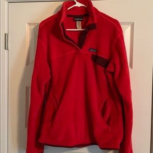 Red Patagonia Fleece
